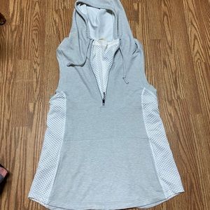 Calia by Carrie Underwood NWT racerback hooded active vest medium